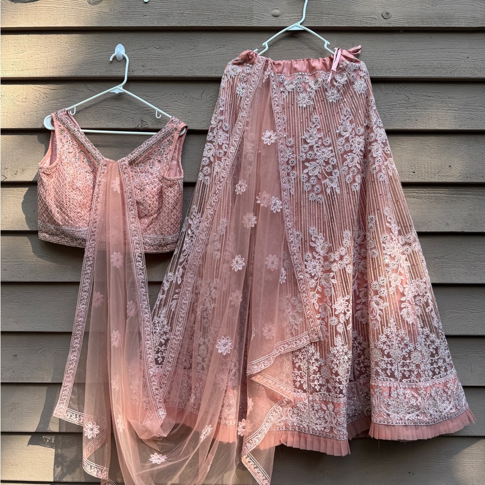 Elegant Pink Kids Costume Set